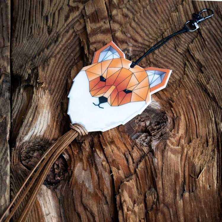 Produktbild: Softreflector ORIGAMI (Fuchs) Reflektor f&uuml;r Taschen und Kleidung