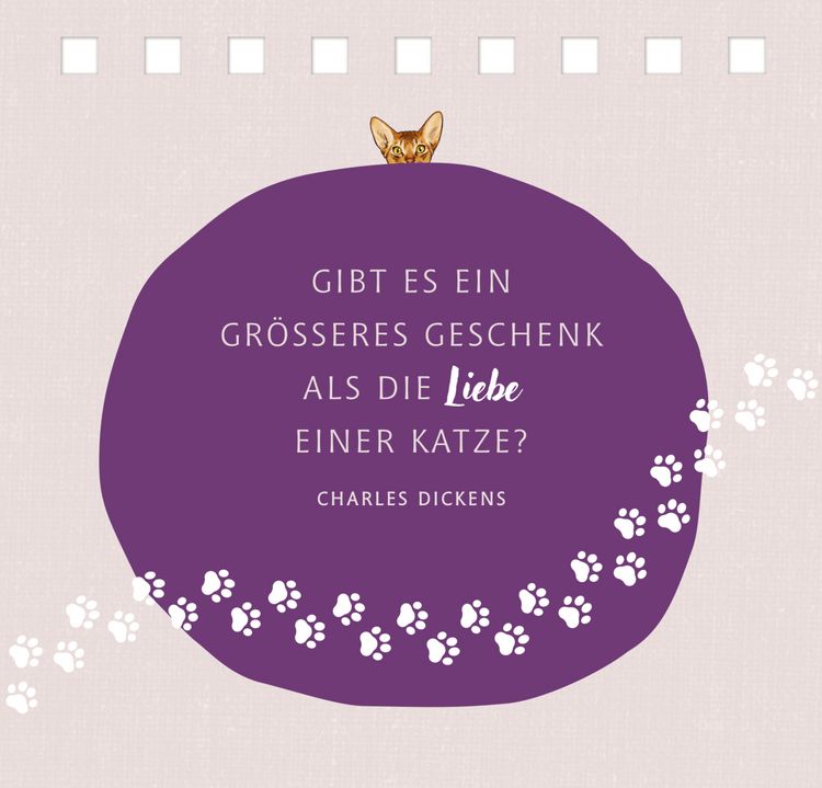 Produktbild: Das Gl&uuml;ck kommt auf Samtpfoten