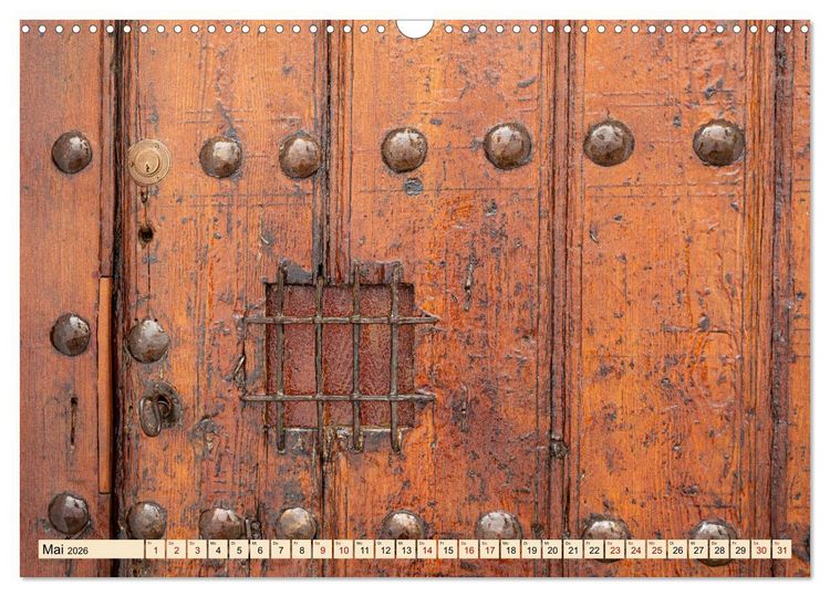 Produktbild: Andalusische T&uuml;ren (Wandkalender 2026 DIN A3 quer), CALVENDO Monatskalender