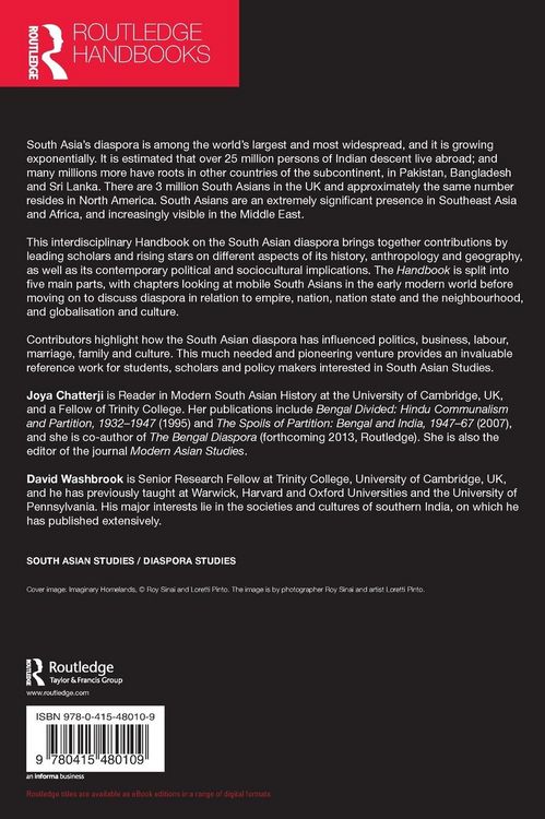 Produktbild: Routledge Handbook of the South Asian Diaspora