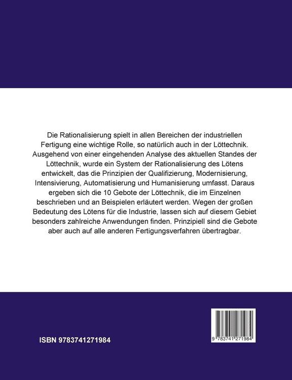 Produktbild: Die 10 Gebote der L&ouml;ttechnik