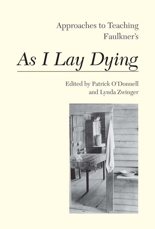 Produktbild: Approaches to Teaching Faulkner's as I Lay Dying
