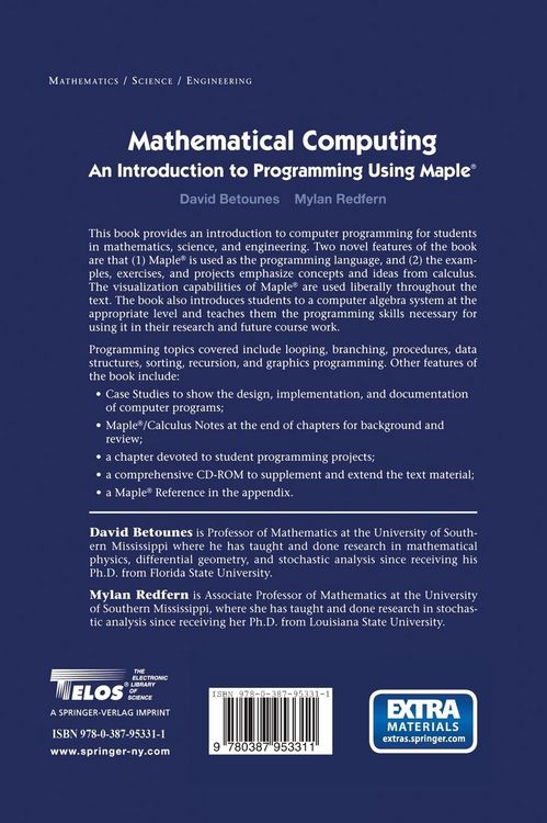 Produktbild: Mathematical Computing