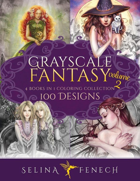 Produktbild: Grayscale Fantasy Coloring Collection Volume 2