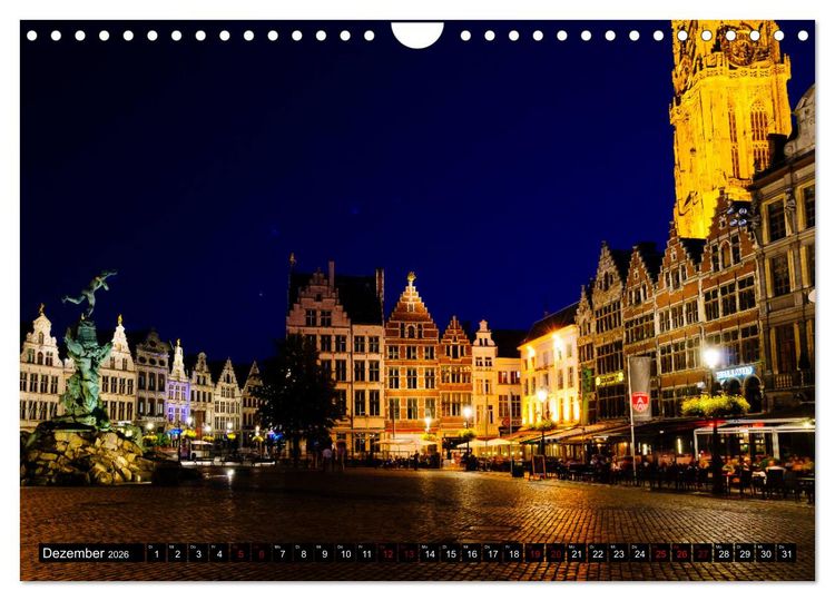 Produktbild: Belgien - traumhaft sch&ouml;n! (Wandkalender 2026 DIN A4 quer), CALVENDO Monatskalender