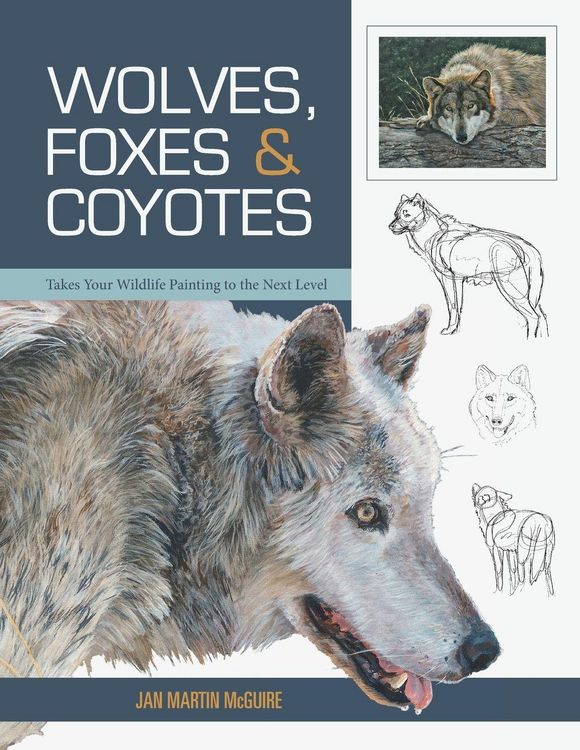 Produktbild: Wolves, Foxes & Coyotes (Wildlife Painting Basics)