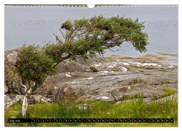 Produktbild: Mull, Staffa, Skye, Iona The Inner Hebrides (Wall Calendar 2026 DIN A3 landscape), CALVENDO 12 Month Wall Calendar