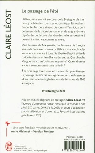 Produktbild: Le passage de l'&eacute;t&eacute;