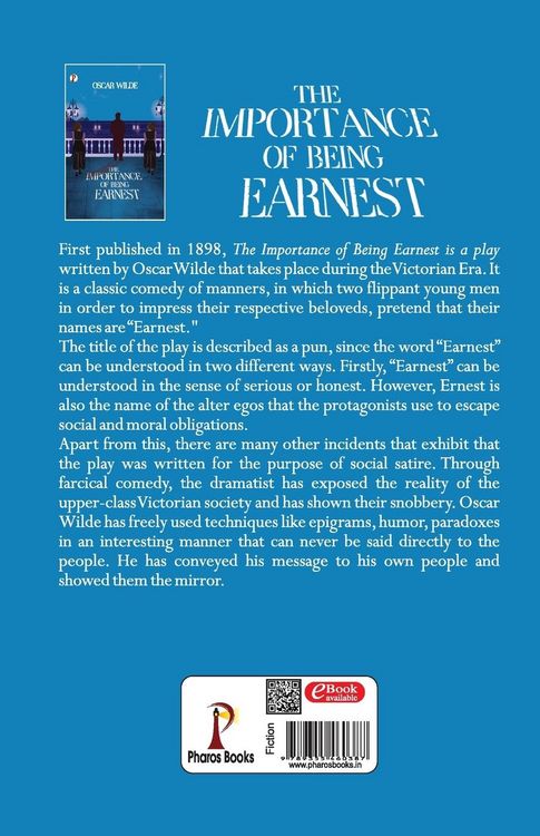 Produktbild: The Importance of Being Earnest