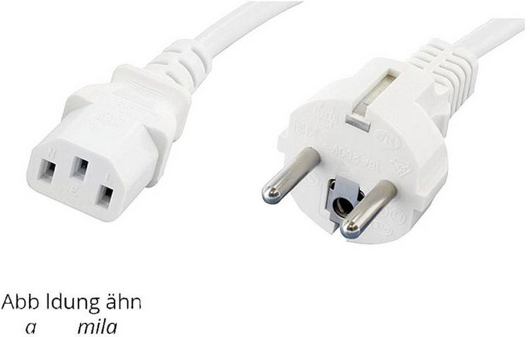 Produktbild: Econ connect NKG2WS1 Kaltger&auml;te Anschlusskabel 2m