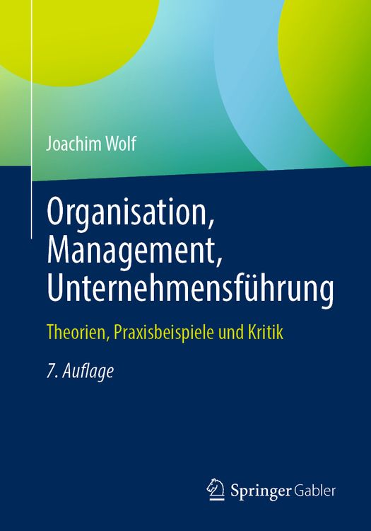 Produktbild: Organisation, Management, Unternehmensf&uuml;hrung