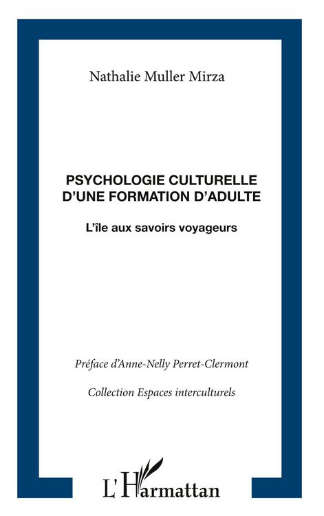 Produktbild: Psychologie culturelle d'une formation d'adulte