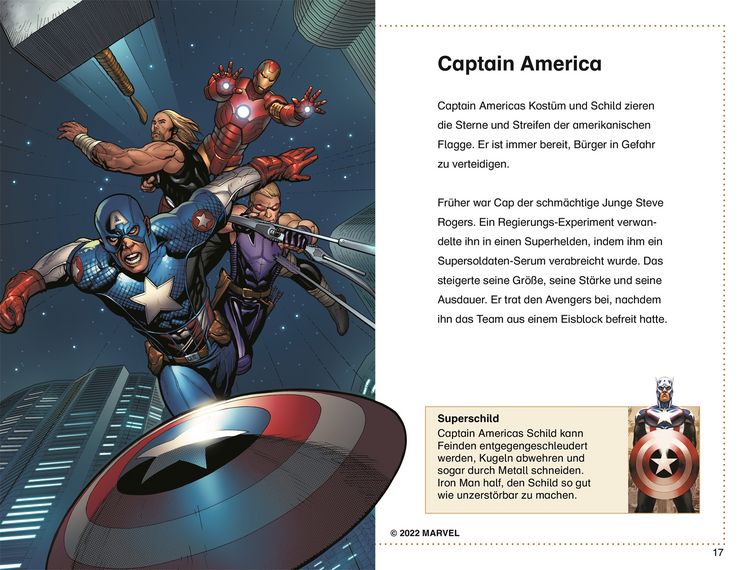 Produktbild: SUPERLESER! MARVEL Avengers Die Superhelden retten die Welt