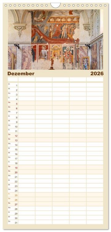 Produktbild: Familienplaner 2026 - Italiens Welterbe Matera mit 5 Spalten (Wandkalender, 21 x 45 cm) CALVENDO
