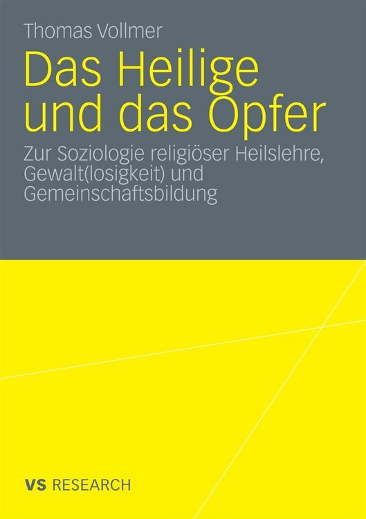 Produktbild: Das Heilige und das Opfer