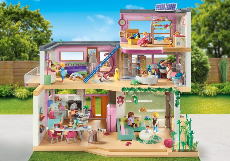 PLAYMOBIL My Life Wohnhaus Mit Wintergarten Kaufen Spielwaren 