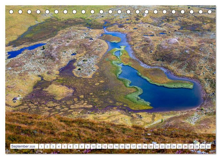 Produktbild: Sch&ouml;ne Lungauer Bergseen (Tischkalender 2026 DIN A5 quer), CALVENDO Monatskalender