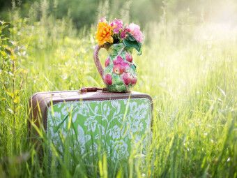 Produktbild: CALVENDO Puzzle Ein Bild aus dem Kalender Cottage Summer. Farben der Landschaft | 1000 Teile Lege-Gr&ouml;&szlig;e 64x48cm Foto-Puzzle f&uuml;r gl&uuml;ckliche Stunden