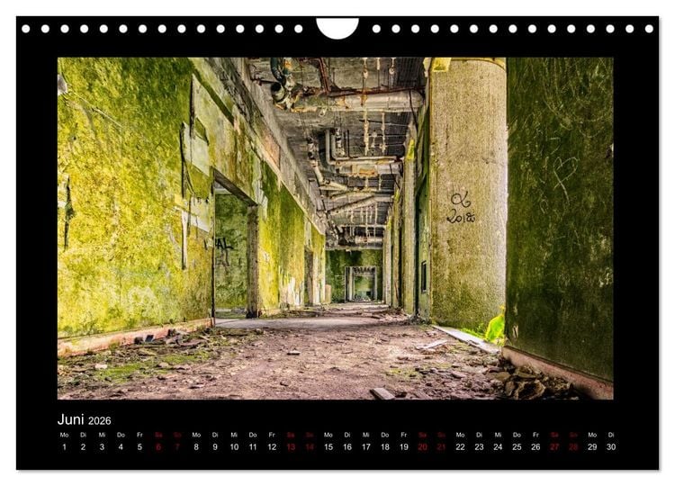 Produktbild: Morbider Charme - Vergessene Orte auf den Azoren - (Wandkalender 2026 DIN A4 quer), CALVENDO Monatskalender