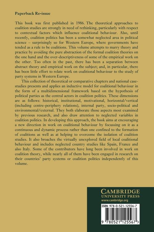 Produktbild: Coalitional Behaviour in Theory and Practice