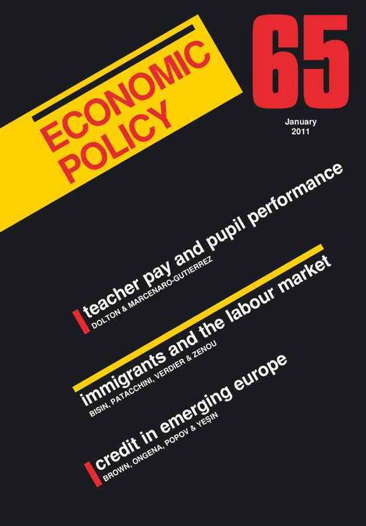 Produktbild: Economic Policy 65