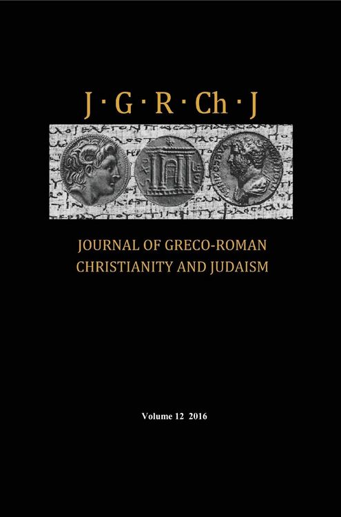 Produktbild: Journal of Greco-Roman Christianity and Judaism, Volume 12