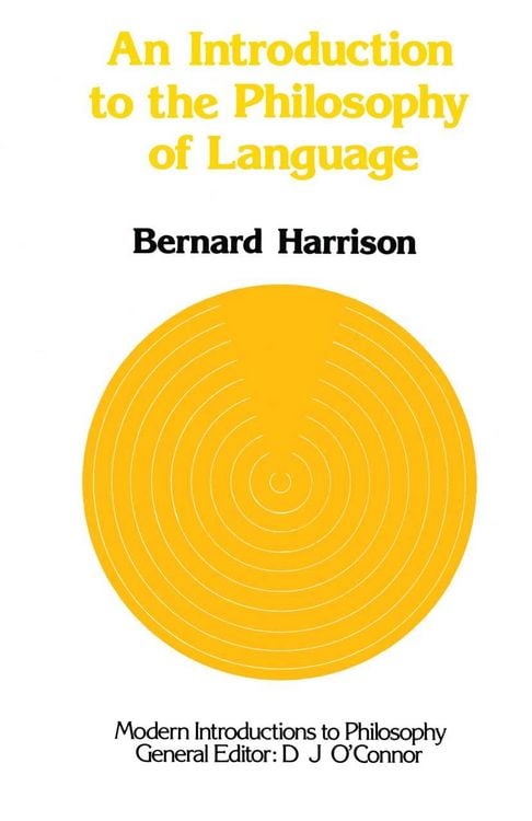 Produktbild: An Introduction to the Philosophy of Language
