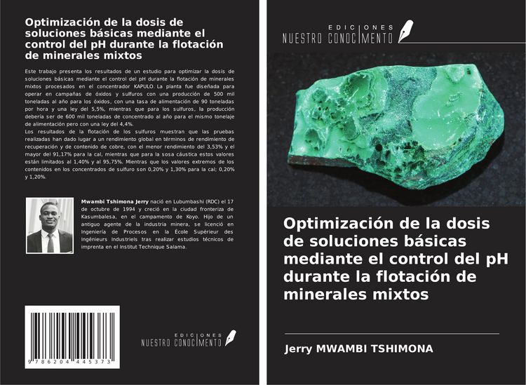 Produktbild: Optimizaci&oacute;n de la dosis de soluciones b&aacute;sicas mediante el control del pH durante la flotaci&oacute;n de minerales mixtos