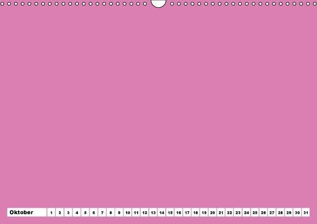 Produktbild: Bunter Bastelkalender f&uuml;r M&auml;dchen (Wandkalender immerw&auml;hrend DIN A3 quer)