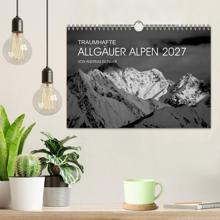 Produktbild: Traumhafte Allg&auml;uer Alpen (Wandkalender 2027 DIN A4 quer), CALVENDO Monatskalender