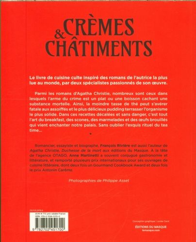 Produktbild: Cr&egrave;mes et ch&acirc;timents : les recettes d'Agatha Christie