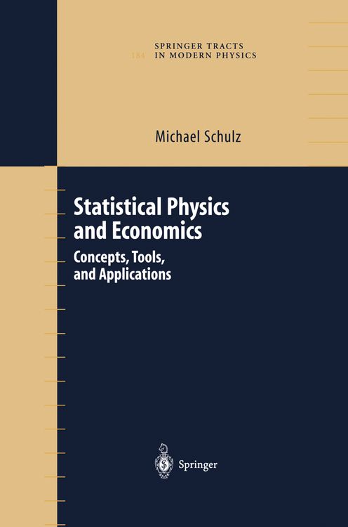 Produktbild: Statistical Physics and Economics
