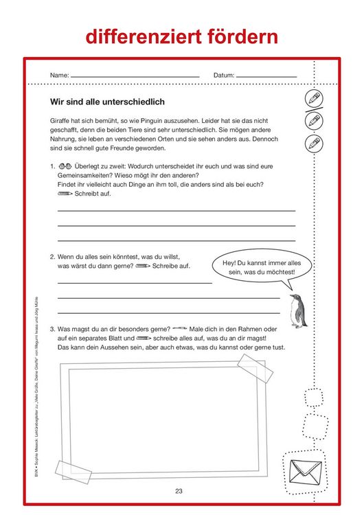 Produktbild: Lekt&uuml;rebegleiter &ndash; kompakt und differenziert: Viele Gr&uuml;&szlig;e, Deine Giraffe