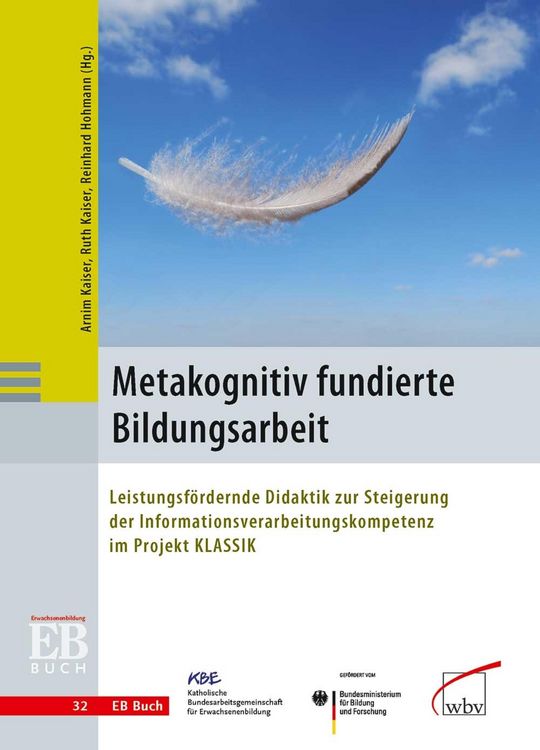 Produktbild: Metakognitiv fundierte Bildungsarbeit