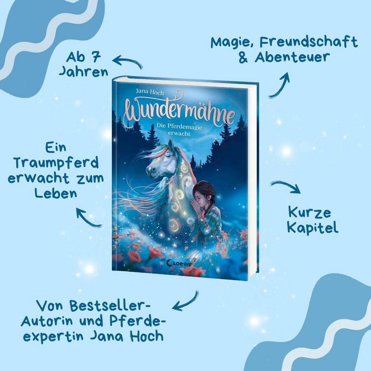 Produktbild: Wunderm&auml;hne (Band 1) - Die Pferdemagie erwacht