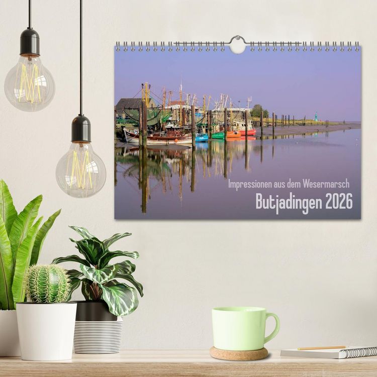 Produktbild: Impressionen aus dem Wesermarsch - Butjadingen 2026 (Wandkalender 2026 DIN A4 quer), CALVENDO Monatskalender