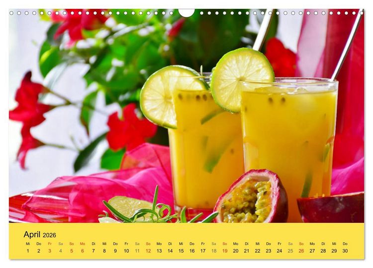 Produktbild: Gibt das Leben dir Zitronen, frag nach Zucker und Gew&uuml;rzen! (Wandkalender 2026 DIN A3 quer), CALVENDO Monatskalender