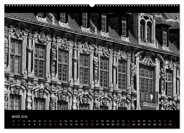 Produktbild: Le Vieux Lille (Calendrier mural 2026 DIN A2 vertical) calendrier de bureau