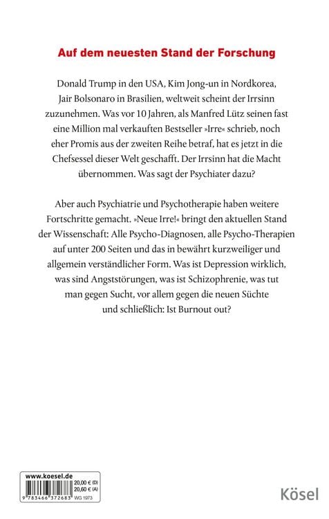Produktbild: Neue Irre - Wir behandeln die Falschen