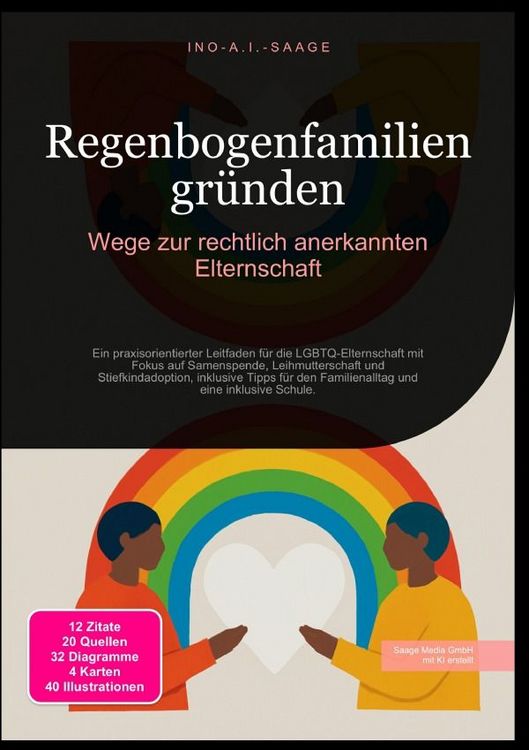 Produktbild: Regenbogenfamilien gr&uuml;nden: Wege zur rechtlich anerkannten Elternschaft