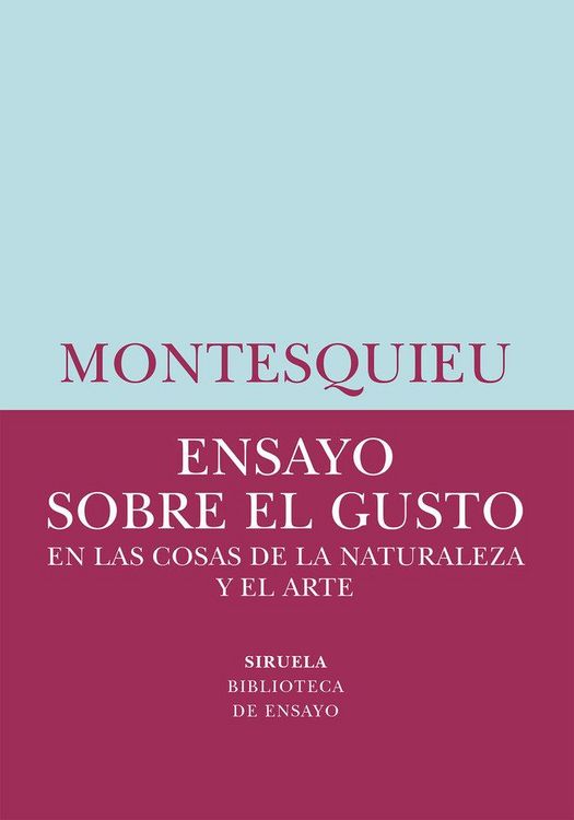 Produktbild: Ensayo sobre el gusto