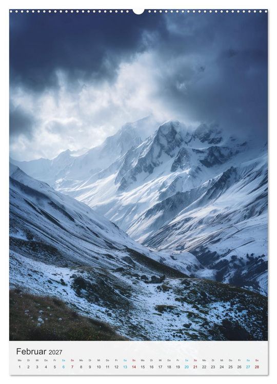 Produktbild: Alpenzauber (hochwertiger Premium Wandkalender 2027 DIN A2 hoch), Kunstdruck in Hochglanz