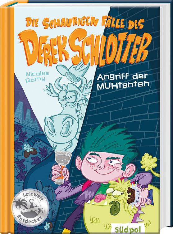 Produktbild: Die schaurigen F&auml;lle des Derek Schlotter &ndash; Angriff der MUHtanten