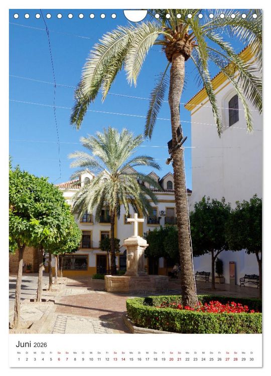 Produktbild: Marbella - Die Costa del Sol in Hochform (Wandkalender 2026 DIN A4 hoch), CALVENDO Monatskalender
