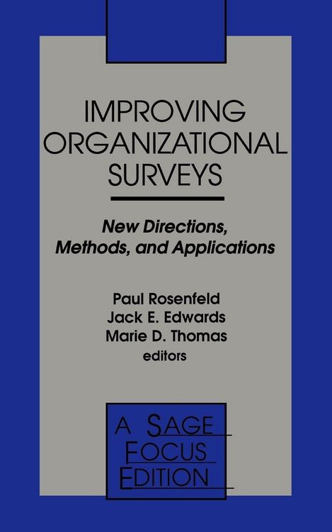 Produktbild: Improving Organizational Surveys