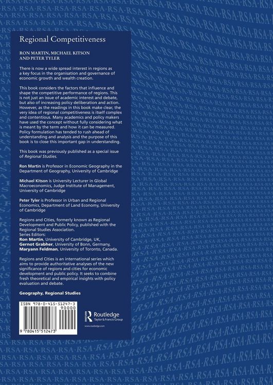 Produktbild: Regional Competitiveness