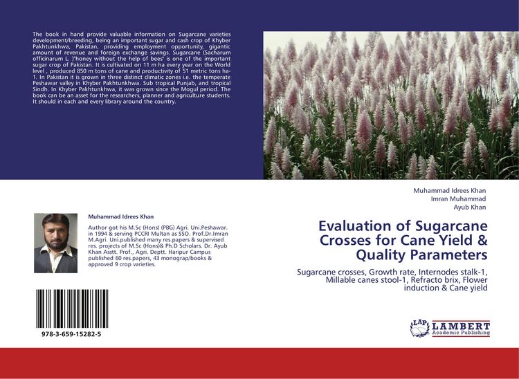 Produktbild: Evaluation of Sugarcane Crosses for Cane Yield & Quality Parameters