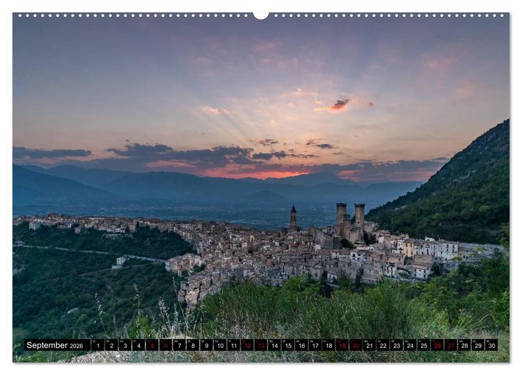 Produktbild: Einsame D&ouml;rfer - Eine Wanderung in den Abruzzen (Wandkalender 2026 DIN A2 quer), CALVENDO Monatskalender