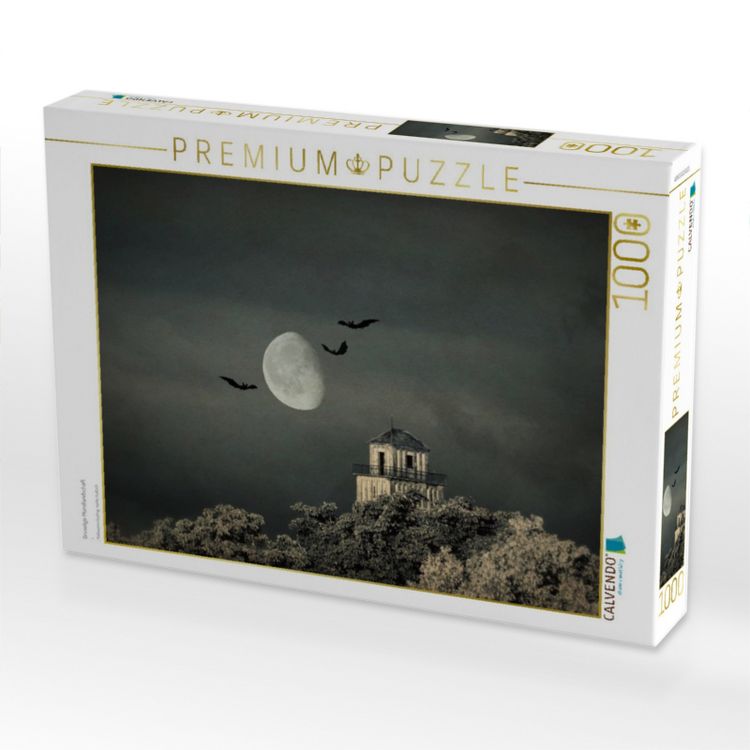 Produktbild: CALVENDO Puzzle Gruselige Mondlandschaft | 1000 Teile Lege-Gr&ouml;&szlig;e 64x48cm Foto-Puzzle f&uuml;r gl&uuml;ckliche Stunden
