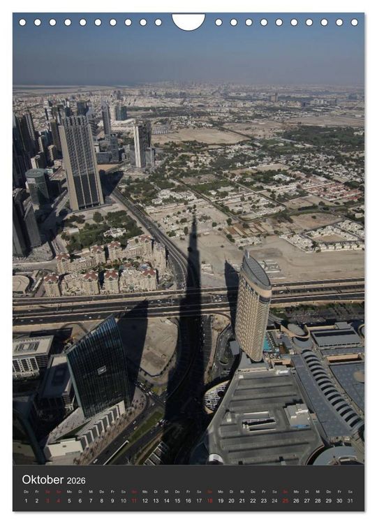 Produktbild: Dubai (Wandkalender 2026 DIN A4 hoch), CALVENDO Monatskalender